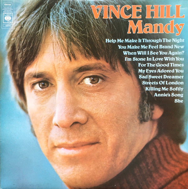 Vince Hill - Mandy - Used Vinyl Record