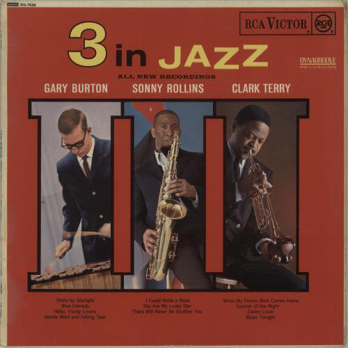 Gary Burton - 3 In Jazz - Used Vinyl Record