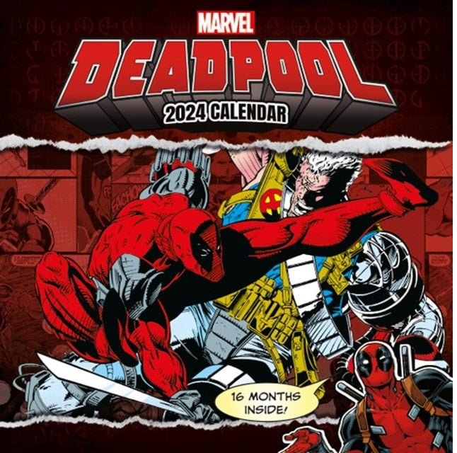 Deadpool 2024 30X30 Square Calendar /Merch - Non-book item