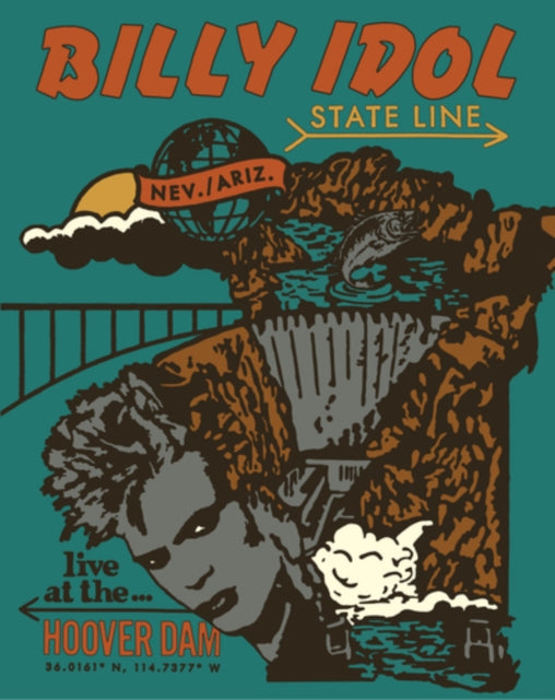 Billy Idol: State Line - Live at Hoover Dam - Blu-ray