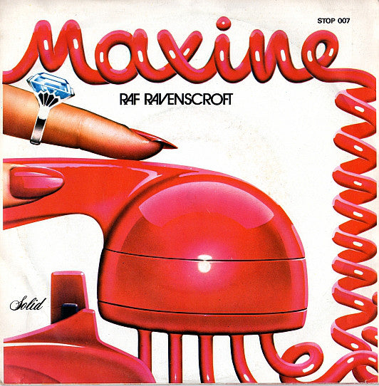 Raphael Ravenscroft - Maxine - Used Vinyl Record 7"