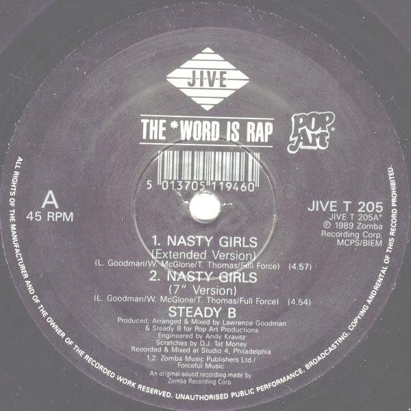 Steady B - Nasty Girls - Used Vinyl Record 12"