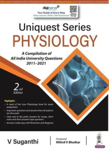 Suganthi - Uniquest Series  Physiology - New paperback or softback