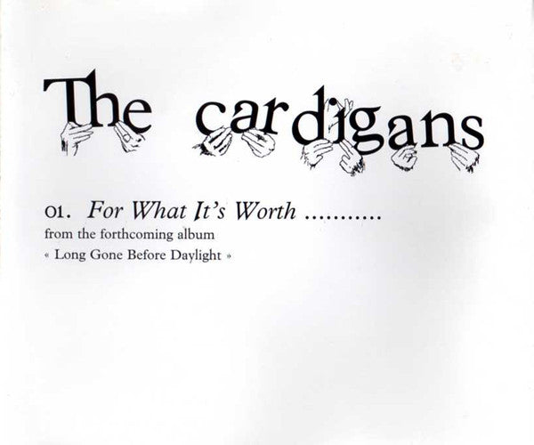 Cardigans - For What It's Worth - Used CD