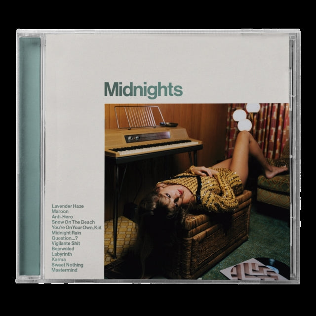 SWIFT - MIDNIGHTS (JADE GREEN CD) (EDITED) - CD