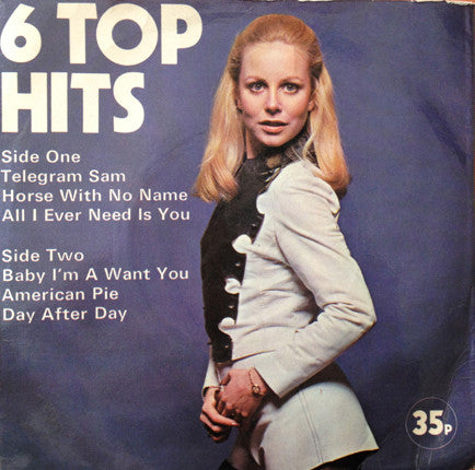 Alan Caddy Orchestra - 6 Top Hits - Used Vinyl Record 7"