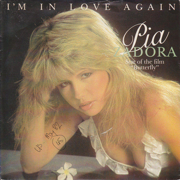 Pia Zadora - I'm In Love Again - Used Vinyl Record 7"