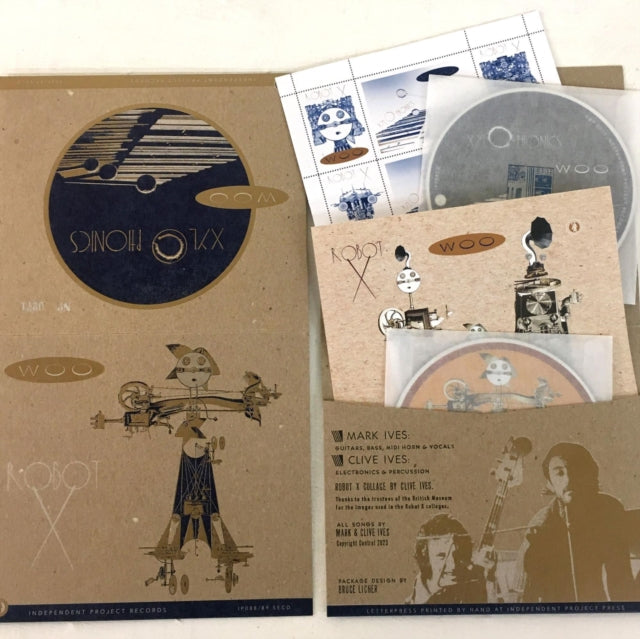 Woo - Xylophonics + Robot X - CD
