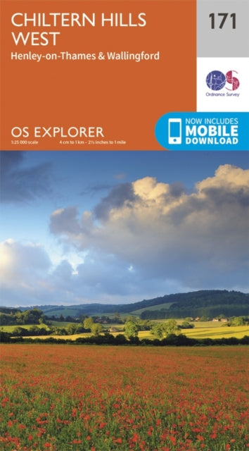 Ordnance Survey - Chiltern Hills West, Henley-on-Thames and Wallingfor