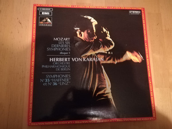 Herbert von Karajan - Mozart : Les six dernieres symphonies disque 1