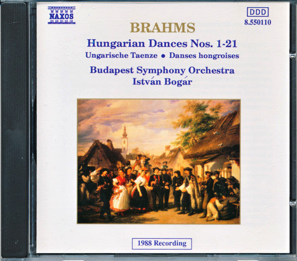 Johannes Brahms - Hungarian Dances Nos. 1 - 21 - Used CD