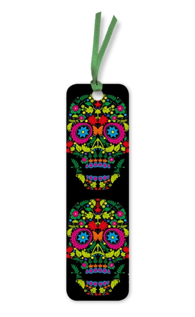 Flame Tree Studio - Colour Skull Bookmarks (pack of 10) - New Bookmark