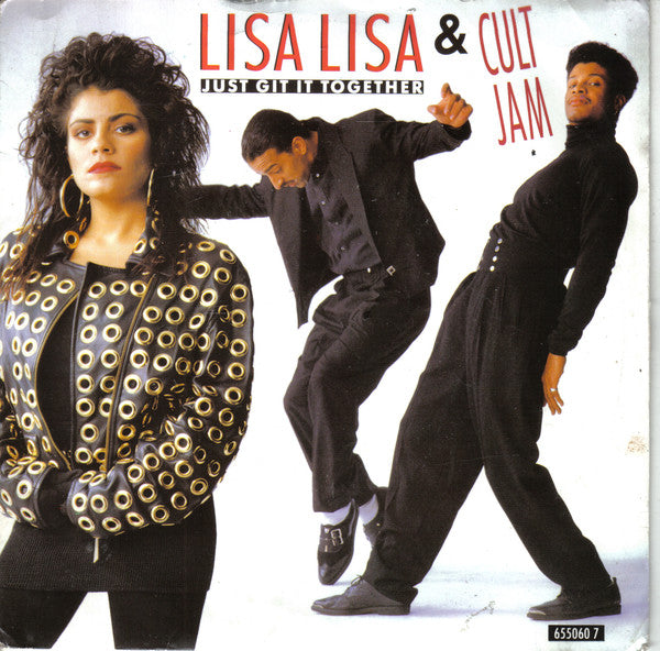 Lisa Lisa & Cult Jam - Just Git It Together - Used Vinyl Record 7"