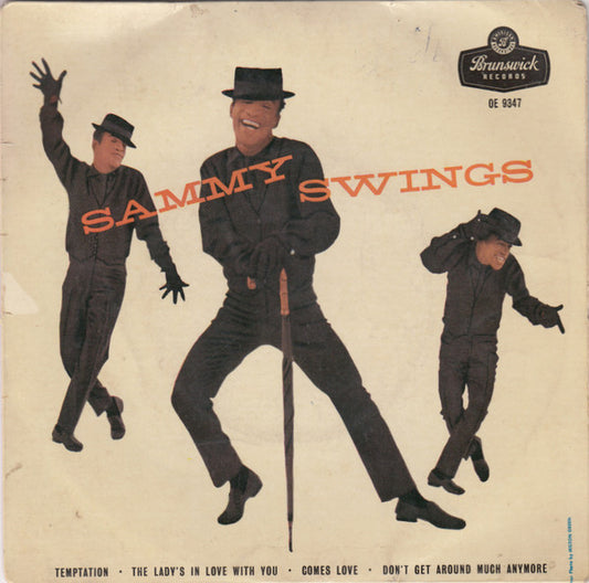 Sammy Davis Jr. - Sammy Swings - Used Vinyl Record 7"