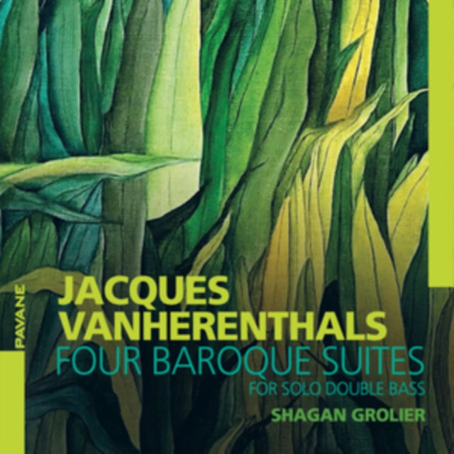 Jacques Vanherenthals: Four Baroque Suites for Solo Double Bass - CD