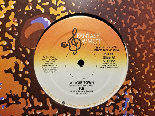 Fat Larry's Band - Boogie Town - Used Vinyl Record 12"