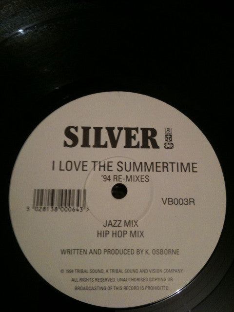 Silver - I Love The Summertime - '94 Re-Mixes - Used Vinyl Record 12"