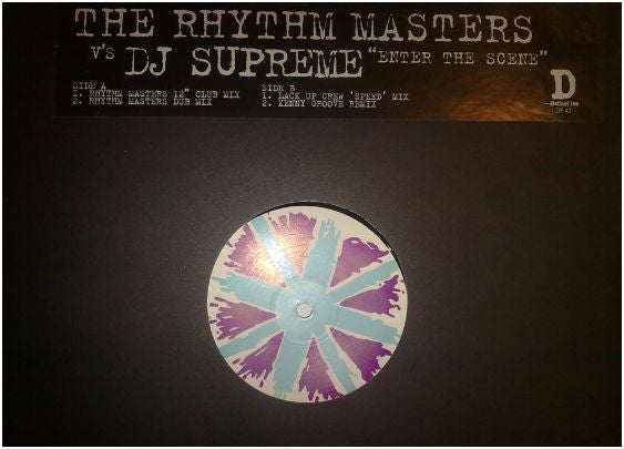 Rhythm Masters - Enter The Scene - Used Vinyl Record 12"
