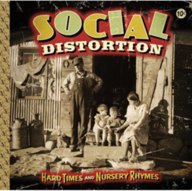 SOCIAL DISTORTION - HARD TIMES AND NURSERY RHYMES - Vinyl Record