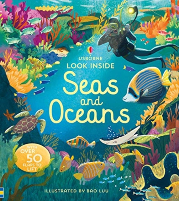 Megan Cullis - Look Inside Seas and Oceans - Board book