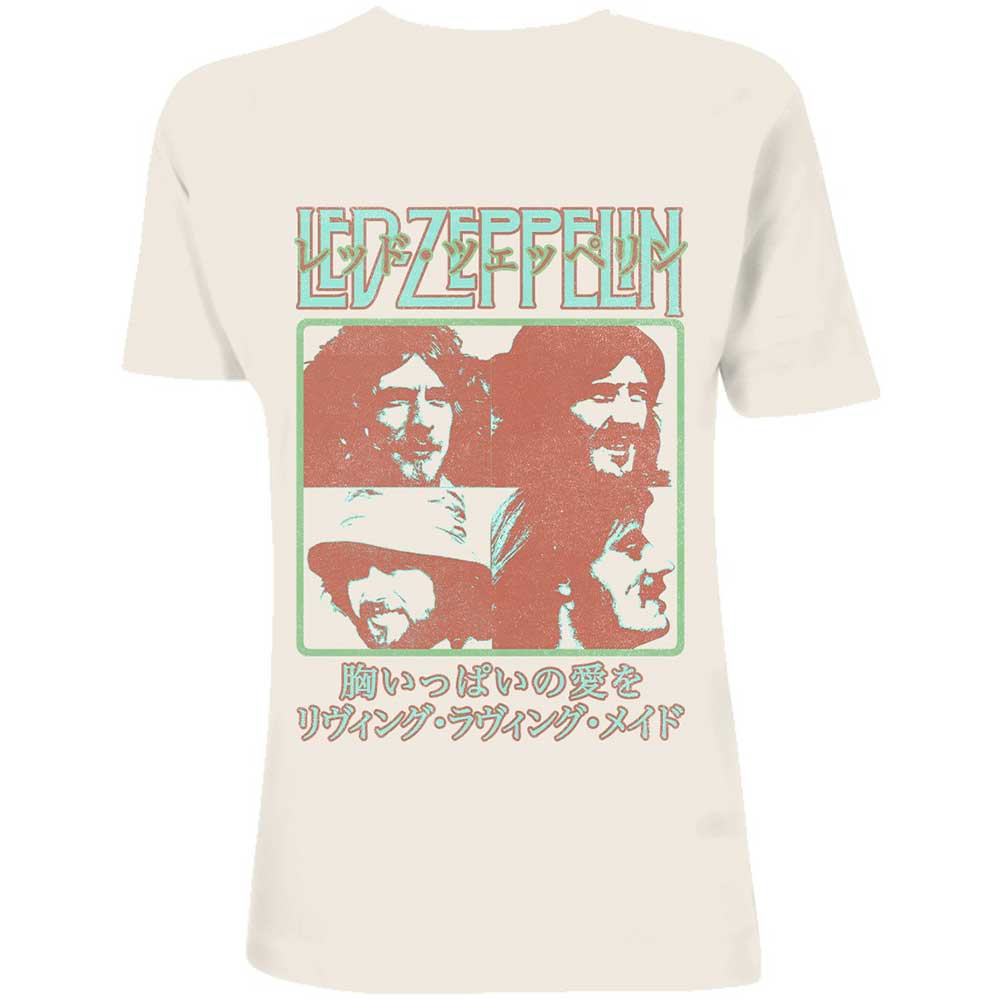 Led Zeppelin - tshirt - Unisex - Short Sleeves - Small