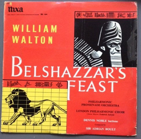 Sir William Walton - Belshazzar's Feast - Used Vinyl Record