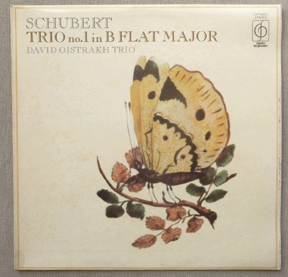 Franz Schubert - Trio No. 1 In B Flat Major, Op.99 (D.898) - Used Vin