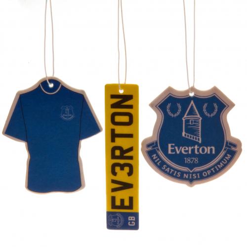 Everton FC - 3pk Air Freshener - Air Fresheners