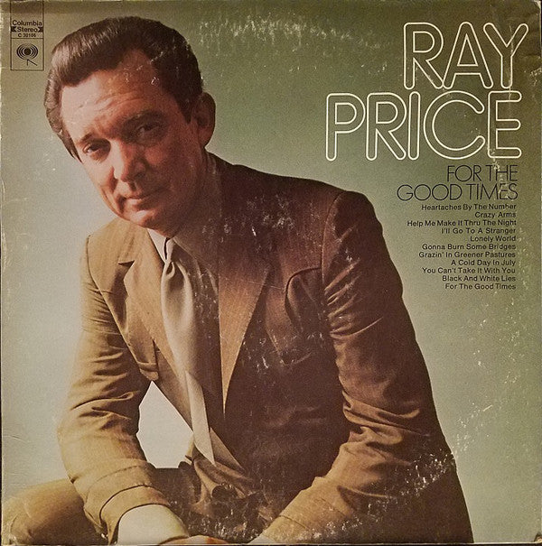 Ray Price - For The Good Times - Used Vinyl Record