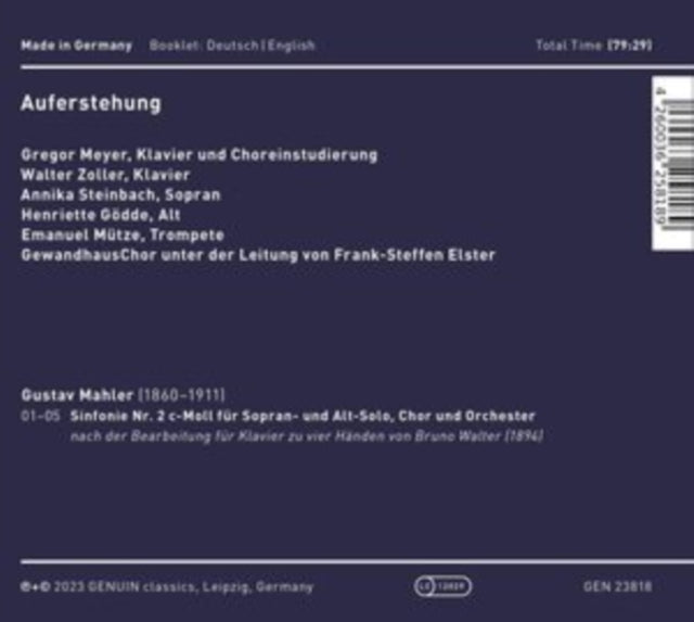 MEYER/ZOLLER/GEWANDH - AUFERSTEHUNG (RESURRECTION) - - CD