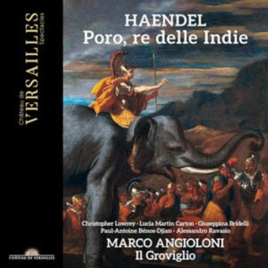 MARCO ANGIOLONI; IL - HANDEL PORO  RE DELLE INDIE - CD