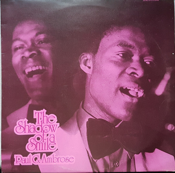Paul G. Ambrose - Shadow Of A Smile - Used Vinyl Record