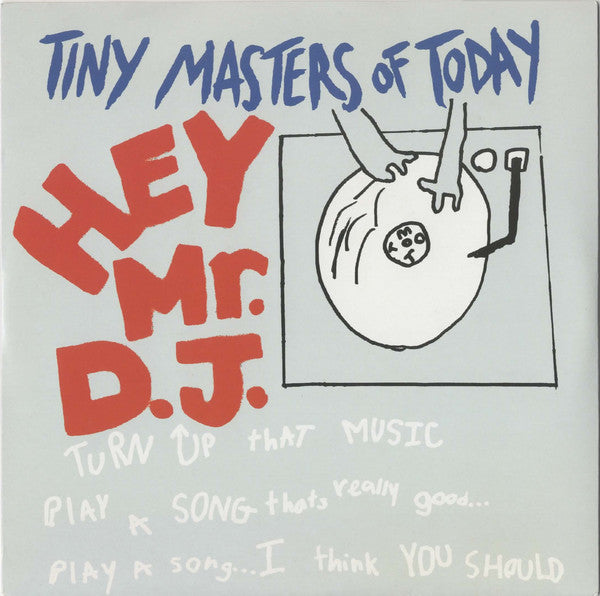 Tiny Masters Of Toda - Hey Mr. DJ - Used Vinyl Record 7"