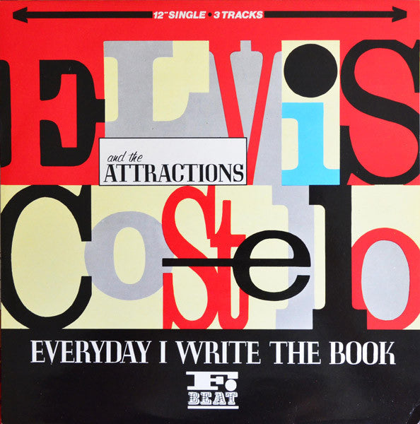 Elvis Costello & The - Everyday I Write The Book - Used Vinyl Record