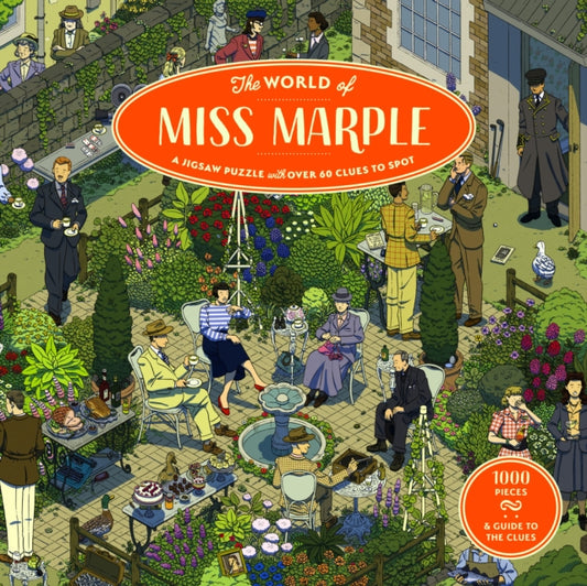Chris Chan - World of Miss Marple : A 1000-piece Jigsaw Puzzle - New J