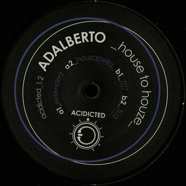 Adalberto - House To Houze - New Vinyl Record 12"