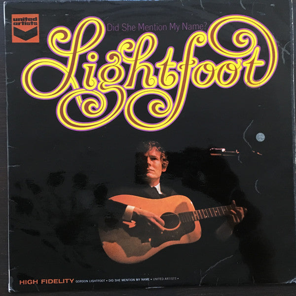 Gordon Lightfoot - Did She Mention My Name - Used Vinyl Record