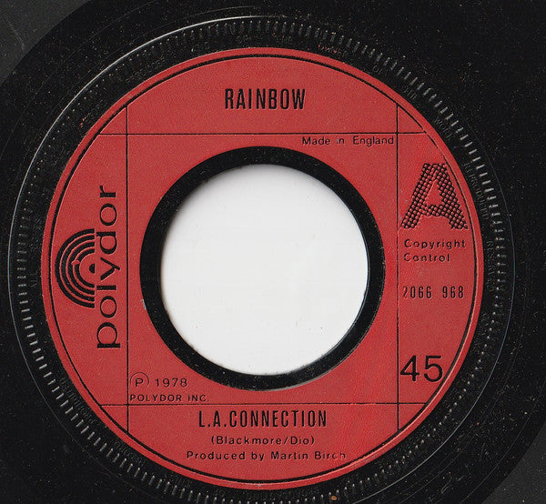 Rainbow - L.A. Connection - Used Vinyl Record 7"