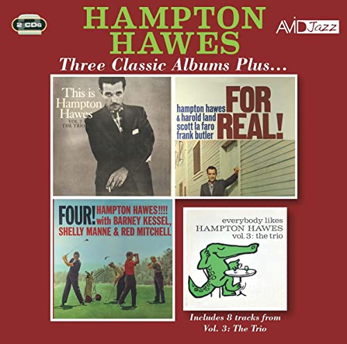 HAMPTON HAWES - Three Classic Albums Plus - CD