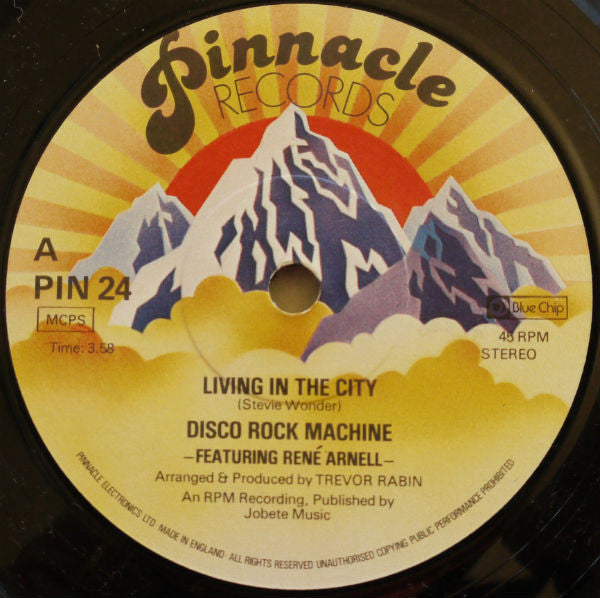Disco Rock Machine - Living In The City - Used Vinyl 7"
