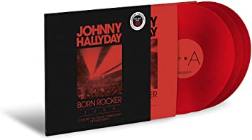 JOHNNY HALLYDAY - BORN ROCKER TOUR (DELUXE) - Vinyl Record (Coloured Vi