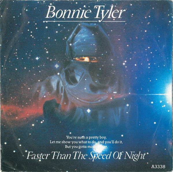 Bonnie Tyler - Faster Than The Speed Of Night - Used Vinyl Record 7"