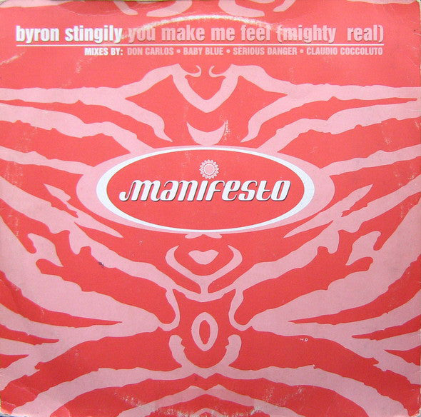 Byron Stingily - You Make Me Feel (Mighty Real) - Used Vinyl Record 1
