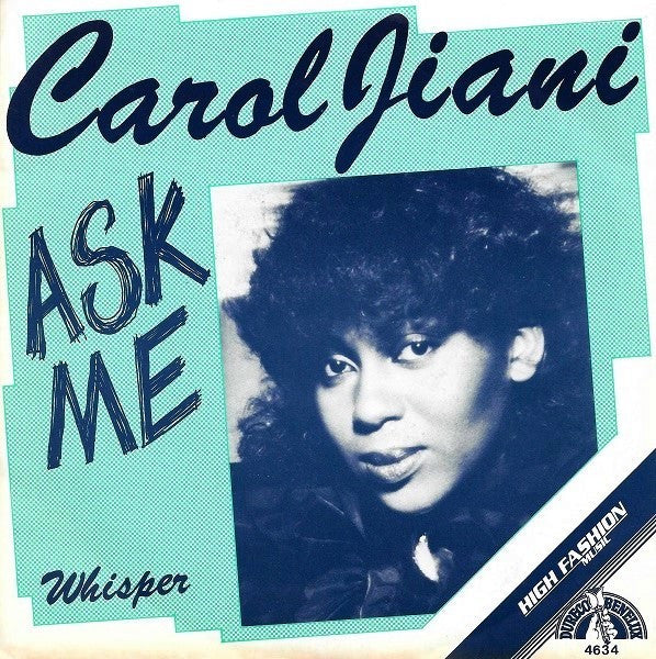 Carol Jiani - Ask Me / Whisper - Used Vinyl Record 7"