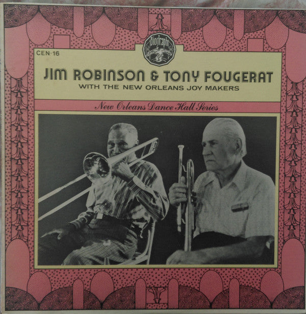 Jim Robinson - &  With The New Orleans Joymakers - Used Vinyl Record