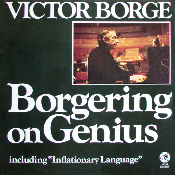 Victor Borge - Borgering On Genius - Used Vinyl Record