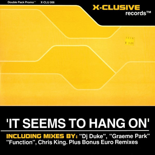 K.W.S. - It Seems To Hang On - Used Vinyl Record 12"
