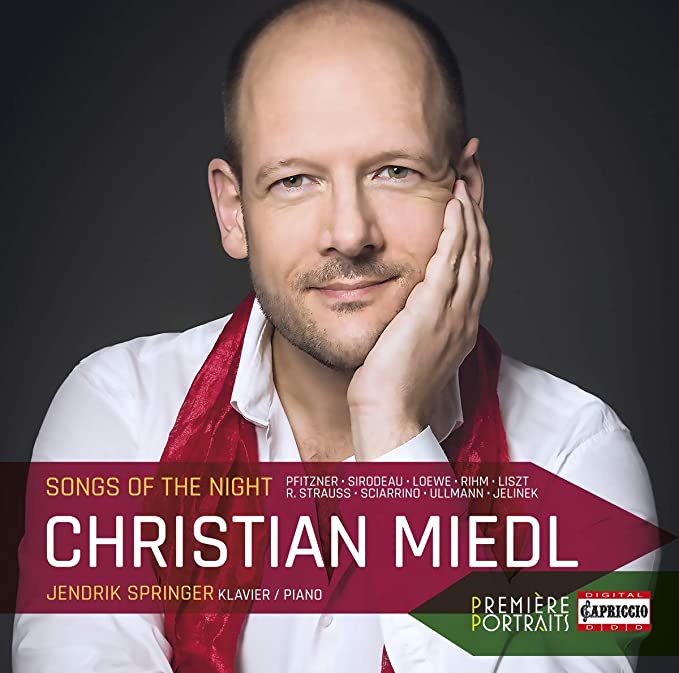 Christian Miedl - /Jendrik Springer: Songs of the Night - CD