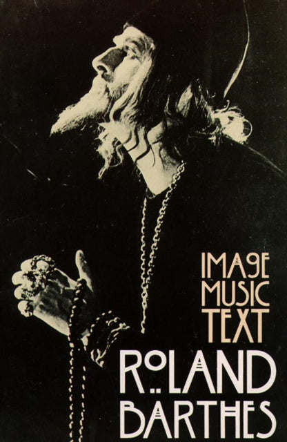 Roland Barthes - Image Music Text - Paperback