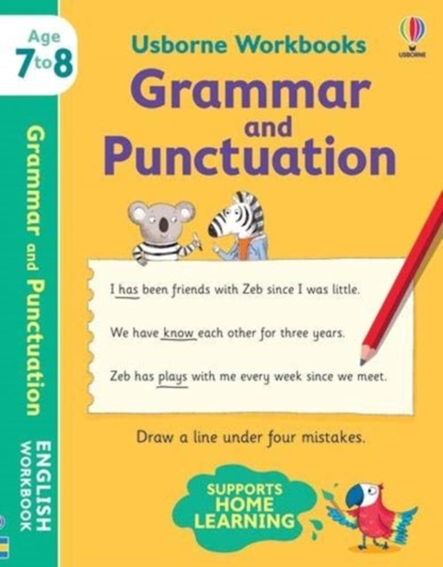 Hannah Watson - Usborne Workbooks Grammar and Punctuation 7-8 - Paperb